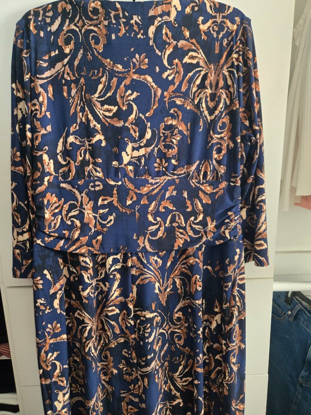 EUC - Chaps Women's Dress - Faux Wrap - 16W - Picture 6 of 6